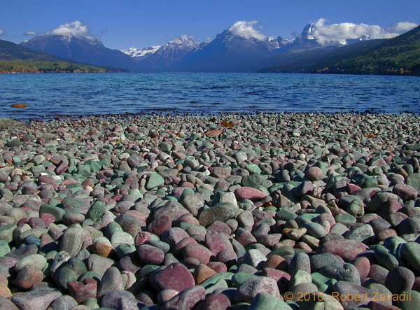 Photo of Lake McDonald Beach in Glacier National Park
