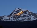 Last Light on Heavens Peak, Glacier National Park Photo of Last Light on Heavens Peak in Glacier National Park
