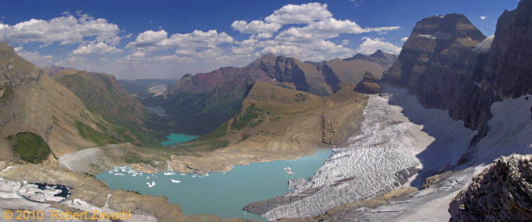 Photo of Grinnell Glacier in Glacier National Park