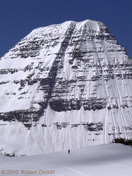 Photo of Bearhat Mountain in Glacier National Park
